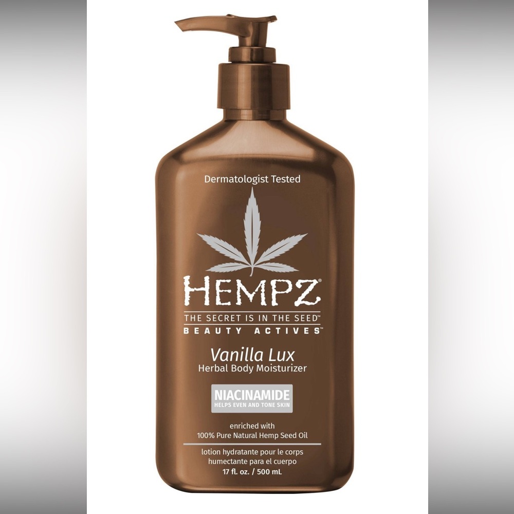 Hempz Vanilla Lux Herbal Body Moisturizer‎ - Brown - Picture 3 of 6